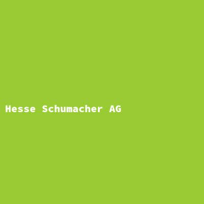 Hesse Schumacher AG