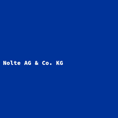 Nolte AG &amp; Co. KG