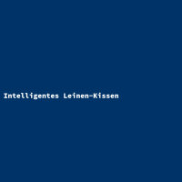 Intelligentes Leinen-Kissen