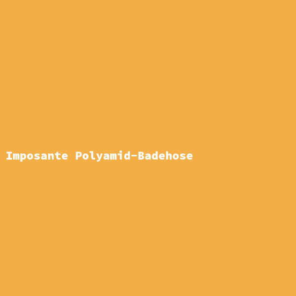 Imposante Polyamid-Badehose