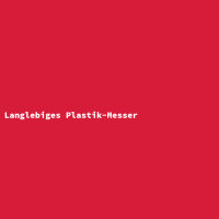 Langlebiges Plastik-Messer