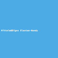 Mittelmäßiges Elastan-Handy