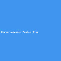 Hervorragender Papier-Ring