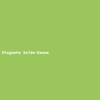 Elegante Seide-Kanne