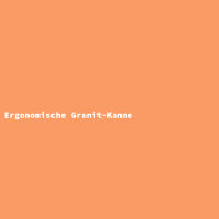 Ergonomische Granit-Kanne