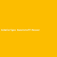 Schmieriges Kunststoff-Messer