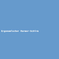 Ergonomischer Marmor-Schirm