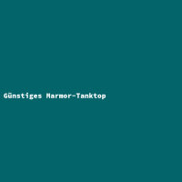 Günstiges Marmor-Tanktop