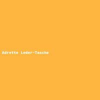 Adrette Leder-Tasche