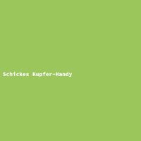 Schickes Kupfer-Handy