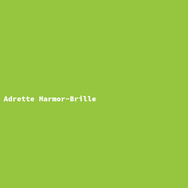 Adrette Marmor-Brille