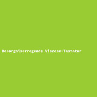 Besorgniserregende Viscose-Tastatur