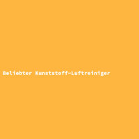 Beliebter Kunststoff-Luftreiniger