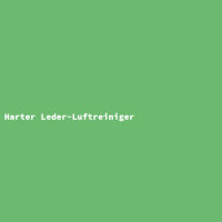 Harter Leder-Luftreiniger