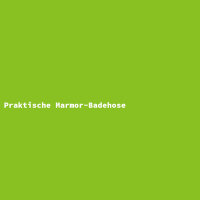 Praktische Marmor-Badehose