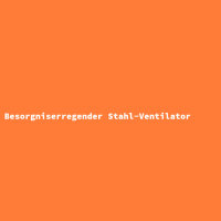 Besorgniserregender Stahl-Ventilator