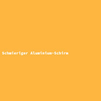 Schmieriger Aluminium-Schirm