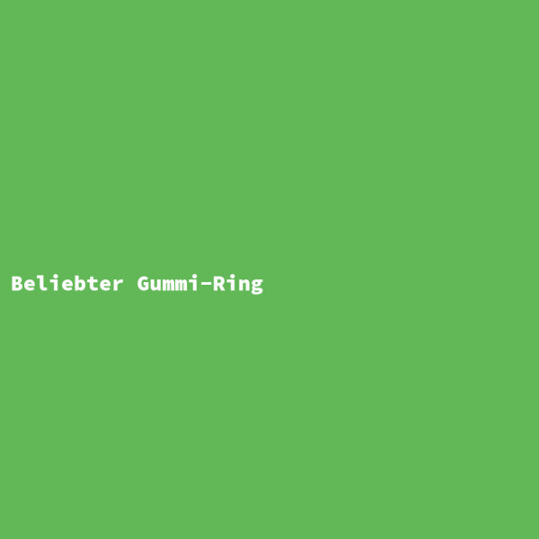 Beliebter Gummi-Ring