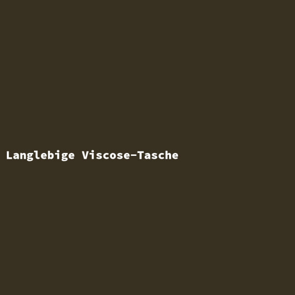 Langlebige Viscose-Tasche