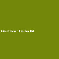 Gigantischer Elastan-Hut