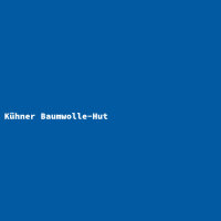 Kühner Baumwolle-Hut