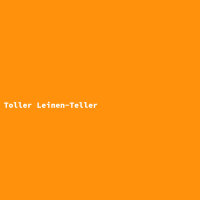 Toller Leinen-Teller