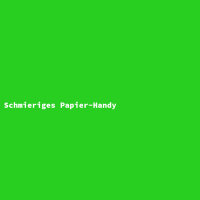 Schmieriges Papier-Handy