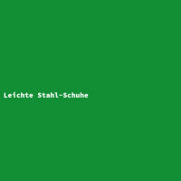 Leichte Stahl-Schuhe