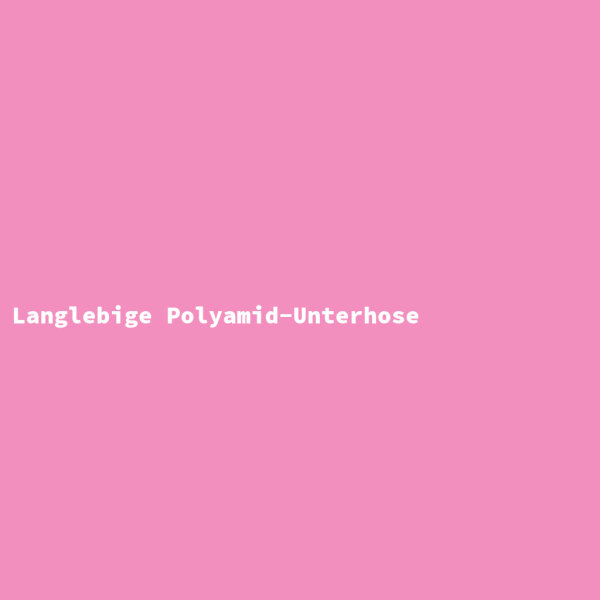 Langlebige Polyamid-Unterhose