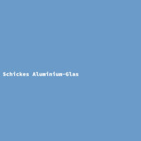 Schickes Aluminium-Glas